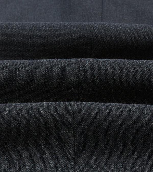 Drake's Charcoal Tropical Wool Single Pleat Trouser