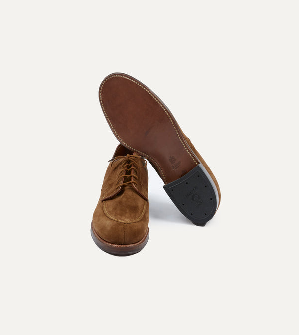 Drake's Alden Snuff Suede Algonquin Blucher