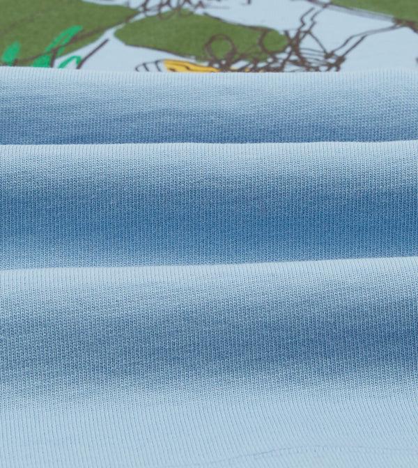 Drake's Drake’s And New Balance Blue Graphic T-Shirt