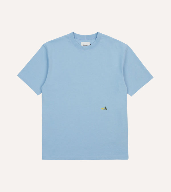 drake's Drake’s and New Balance Blue Graphic T-Shirt