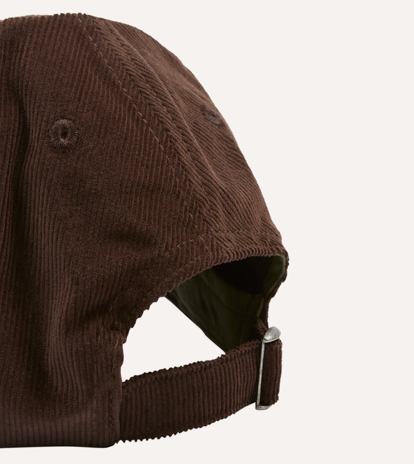 Drake's Drake’s And New Balance Corduroy Cotton Baseball Cap