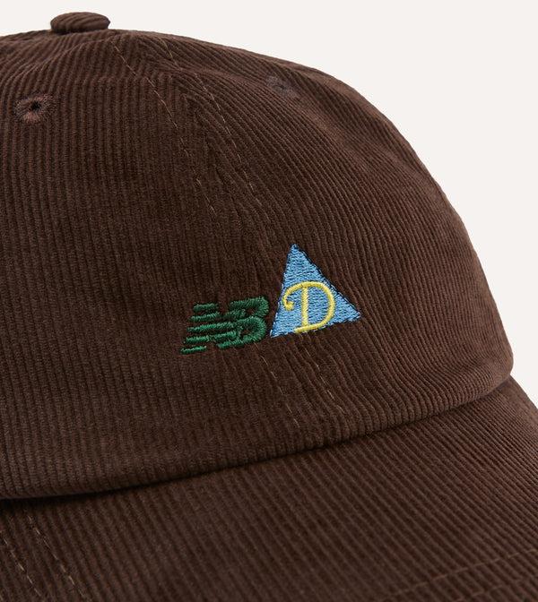 Drake's Drake’s And New Balance Corduroy Cotton Baseball Cap