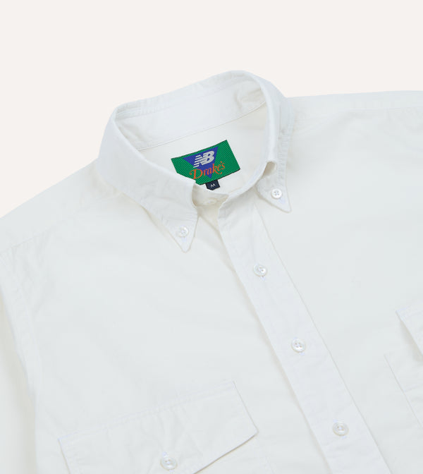 Drake's Drake’s And New Balance Poplin Hiking Shirt