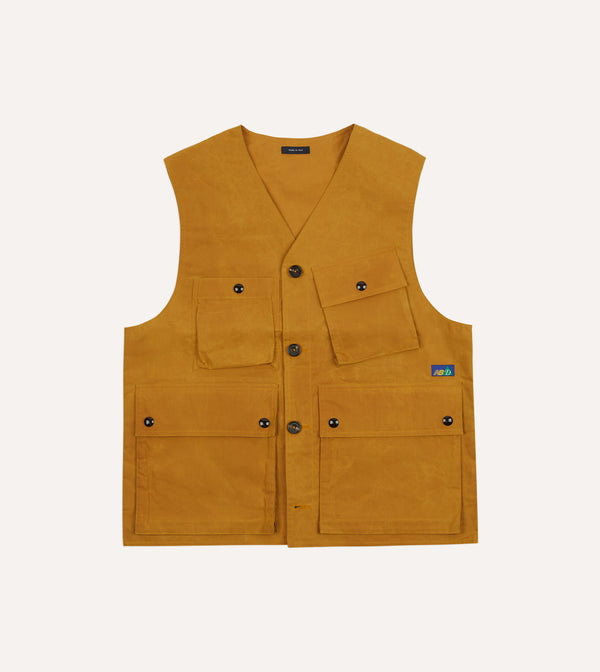 drake's Drake's and New Balance Ripstop Cotton Utility Vest