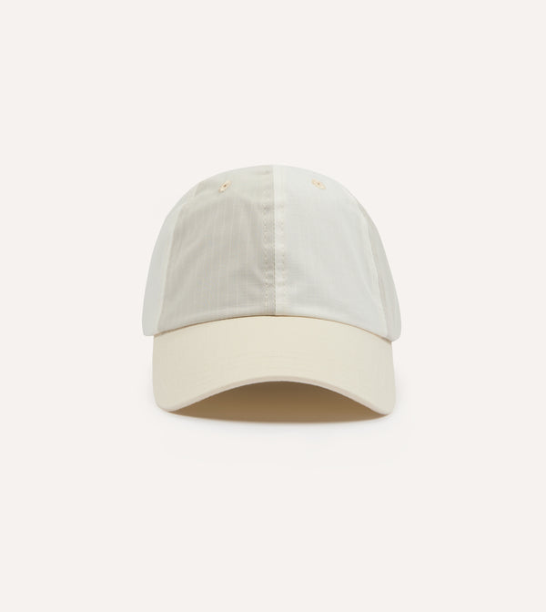 drake's Drake’s and New Balance Waxed Ripstop Cotton Baseball Cap
