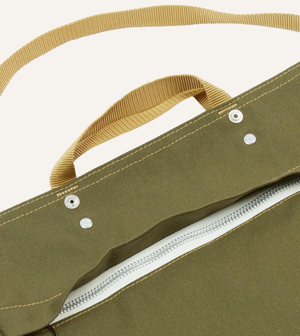 Drake's Bag’n’Noun Olive Cotton Light Toolbag
