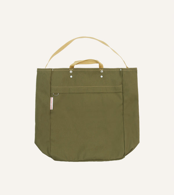 Drake's Bag’n’Noun Olive Cotton Light Toolbag