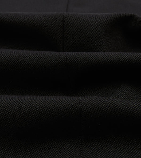 Drake's Black Barathea Wool Dinner Jacket