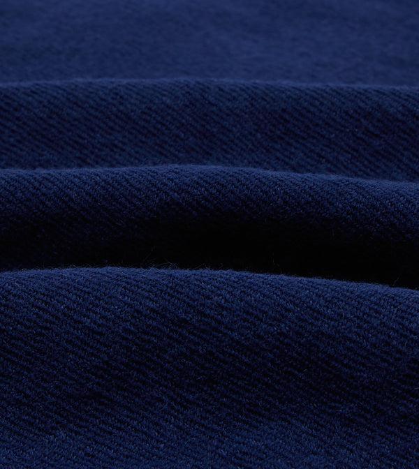 Drake's Blue Wool-Linen Three-Pocket Chore Jacket