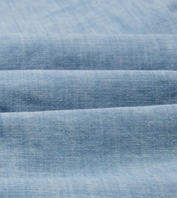 Drake's Chambray Two-Pocket Western Shirt