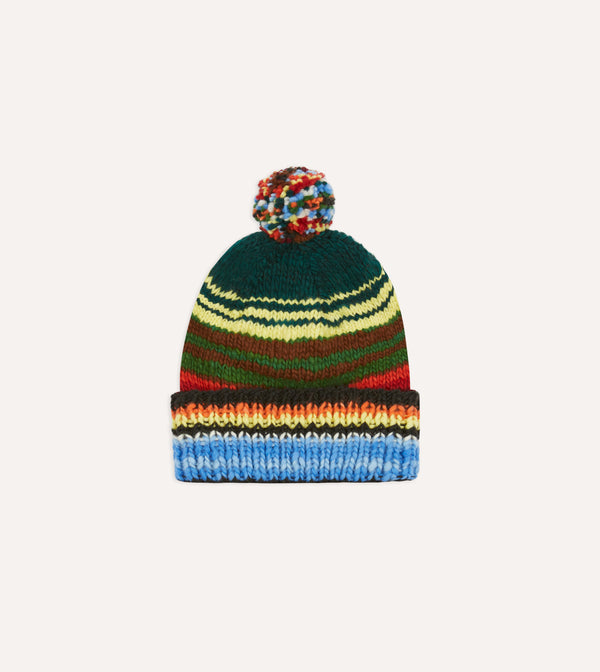 drake's Chamula for Drake's Multi Serape Knit Cap