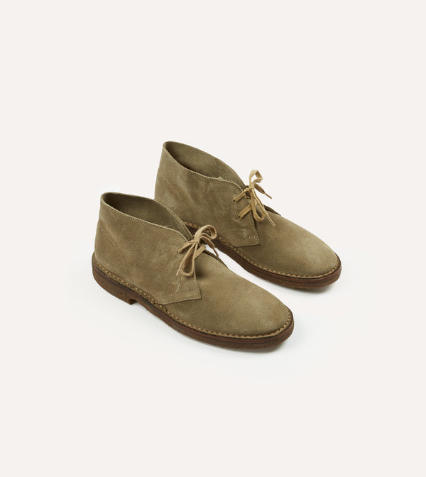 drake's Clifford Desert Boot Sand Suede