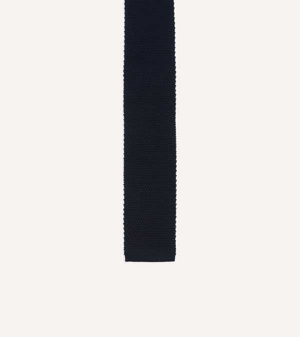Drake's Drake’s And New Balance Knitted Cotton Tie