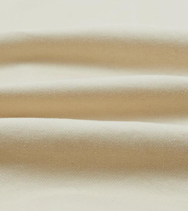 Drake's Ecru Cotton Double-Breasted Chore Coat