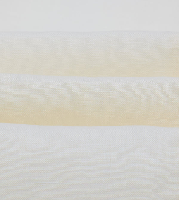 Drake's Ecru Linen Double-Breasted Tailored Jacket