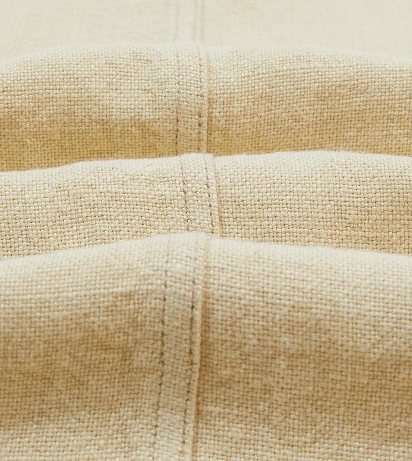 Drake's Ecru Linen Five-Pocket Chore Jacket