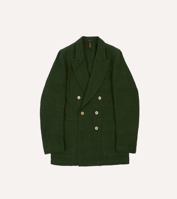 drake's Green Linen Games Blazer Mk. III