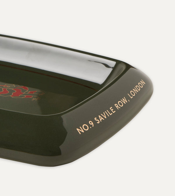 Drake's Green Mughal Tiger Vide Poche