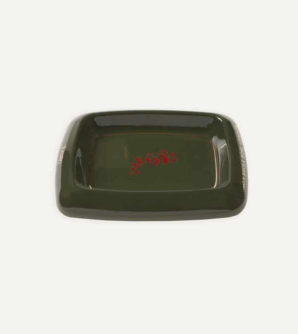 drake's Green Mughal Tiger Vide Poche