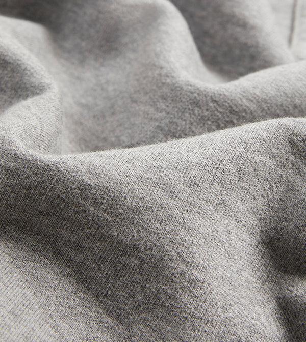 Drake's Grey Cotton Long-Sleeve Hiking Sweatshirt