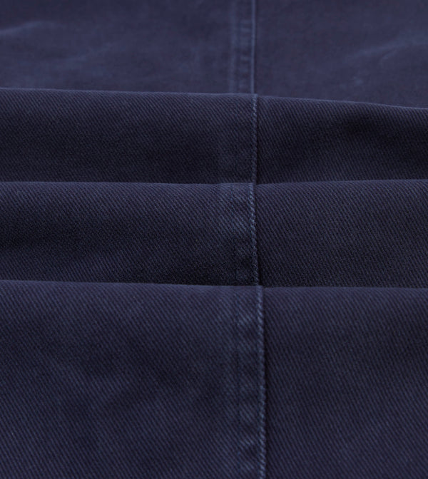Drake's Indigo Heavy Cotton Twill Games Trousers