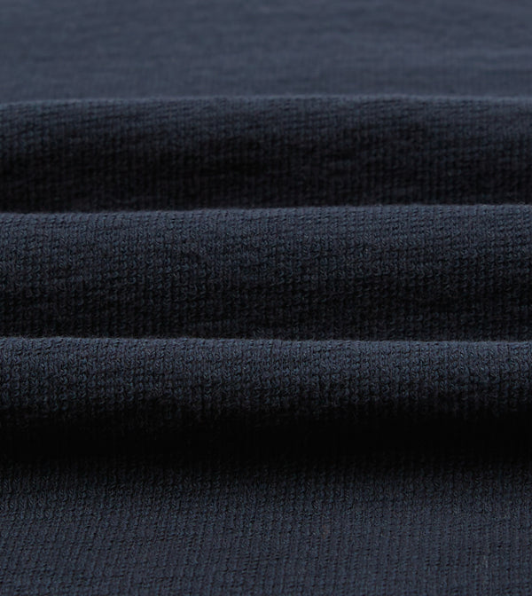 Drake's Navy Panelled Cotton Training T-Shirt