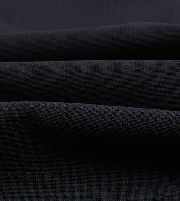 Drake's Navy Tropical Wool Tailored Jacket