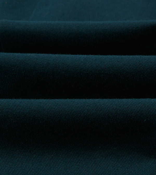 Drake's Navy Vintage Wash Cotton Games Trousers