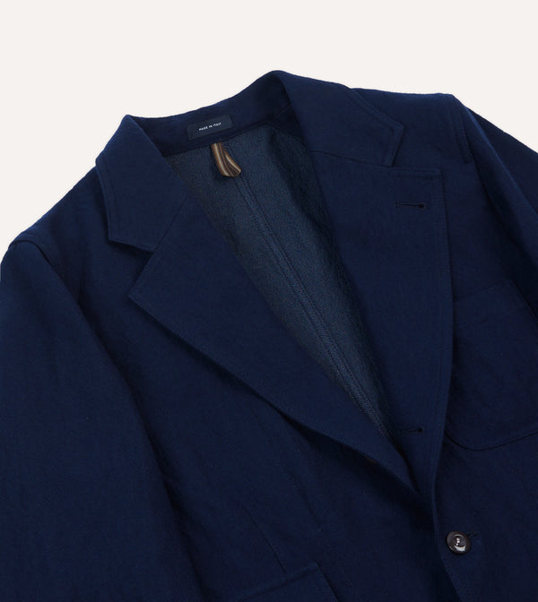 Drake's Navy Wool Games Blazer Mk. IV