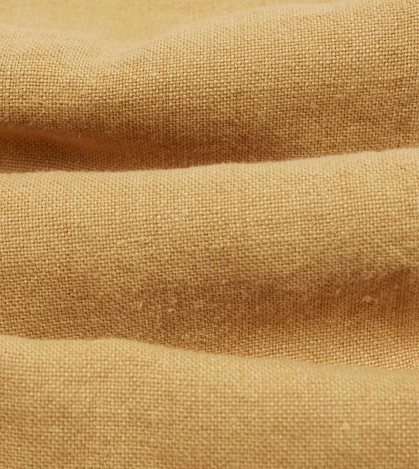 Drake's Sand Linen Five-Pocket Chore Jacket
