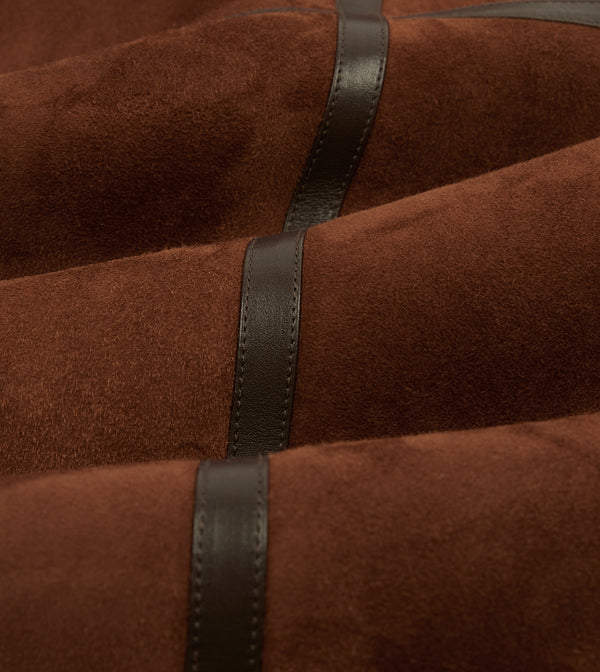 Drake's Shearling Car Coat