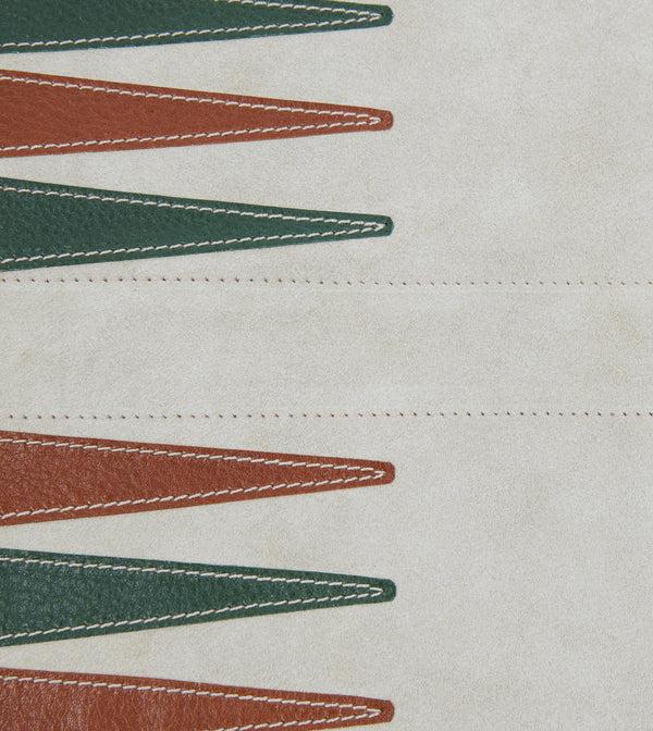 Drake's Suede And Leather Backgammon Set