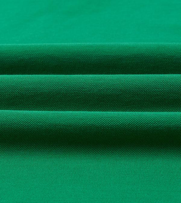 Drake's Washed Green Piqué Cotton Polo Shirt