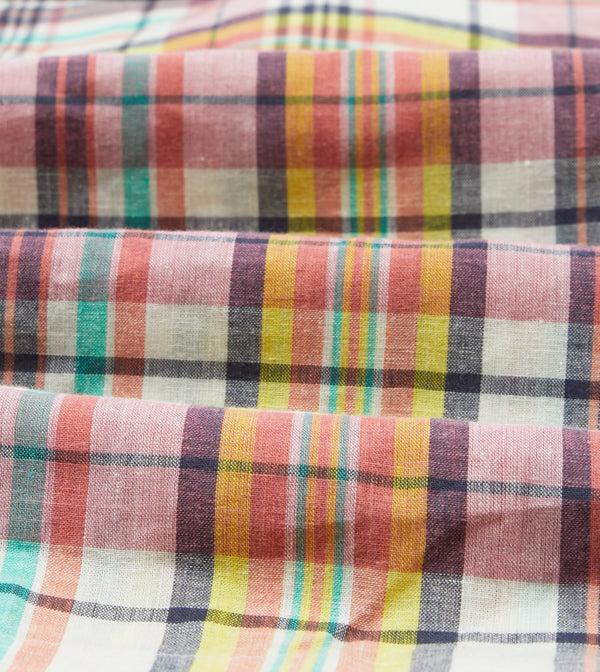 Drake's Waxed Madras Cotton Surf Cagoule