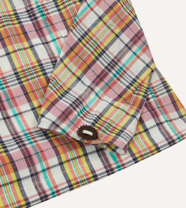 Drake's Waxed Madras Cotton Surf Cagoule
