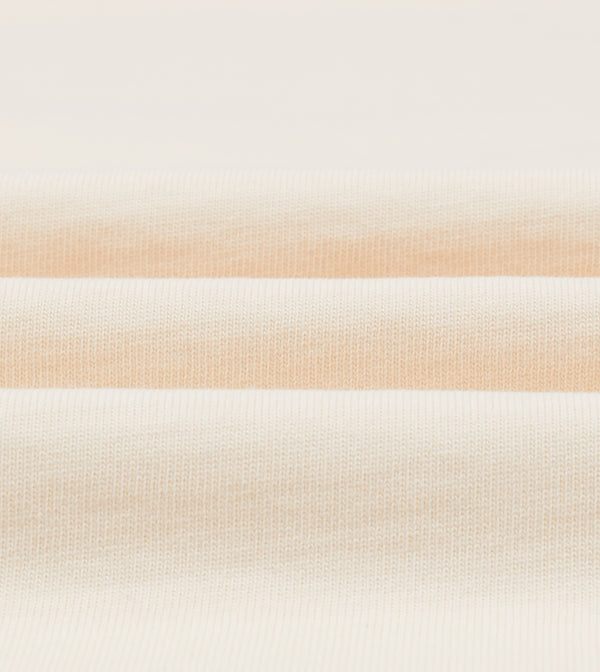 Drake's Ecru And Green Raglan Sleeve Hiking T-Shirt