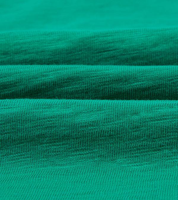 Drake's Green And Pink Chevron Flamé Cotton Rugby Shirt