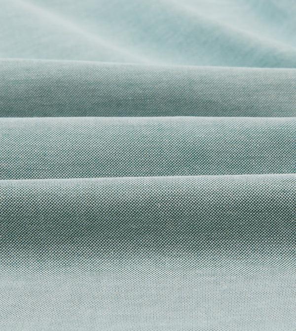 Drake's Green Cotton Oxford Cloth Button-Down Shirt