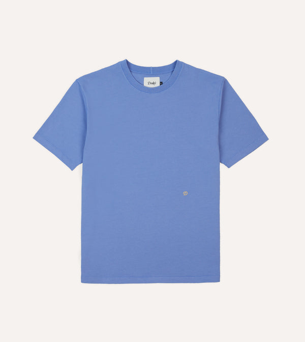 drake's Lavender Chainstitch Short-Sleeve Hiking T-Shirt