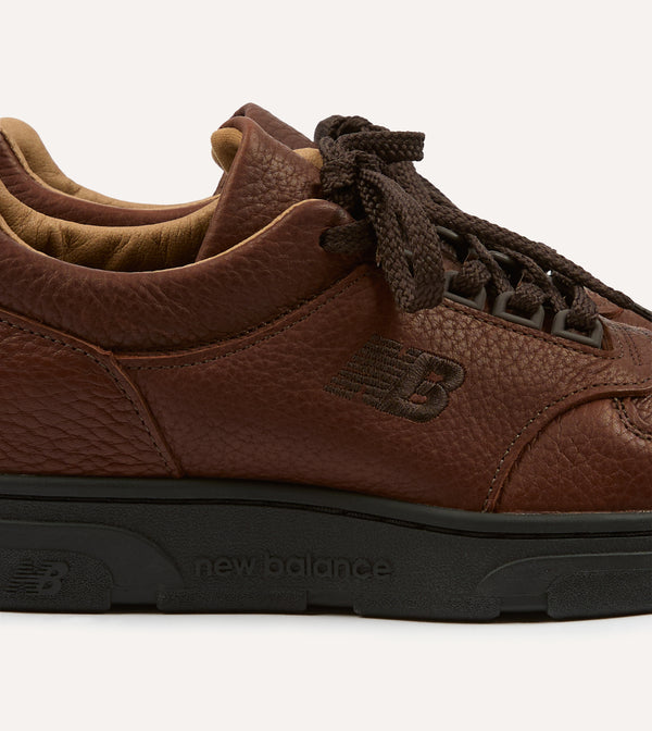 Drake's New Balance Brown Made In UK Allerdale Trainers