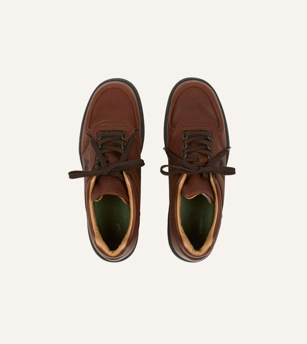 Drake's New Balance Brown Made In UK Allerdale Trainers