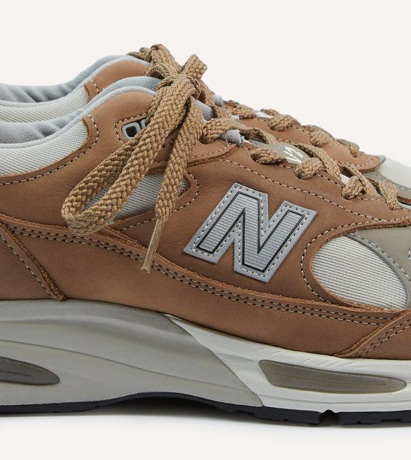 Drake's New Balance Coco Mocca Made In UK 991v2 Trainers