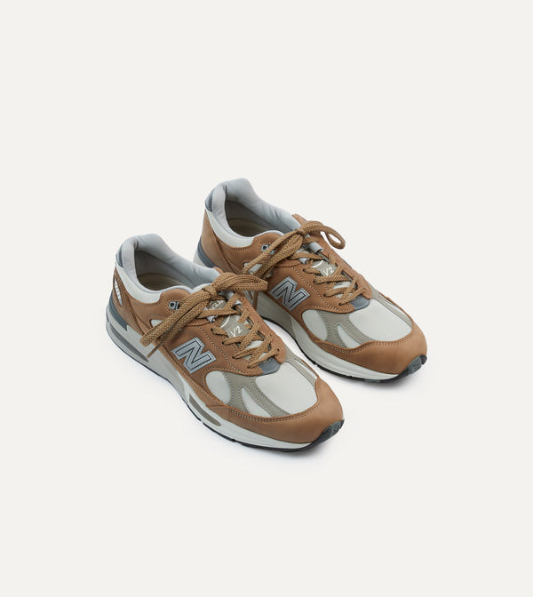 drake's New Balance Coco Mocca Made in UK 991v2 Trainers