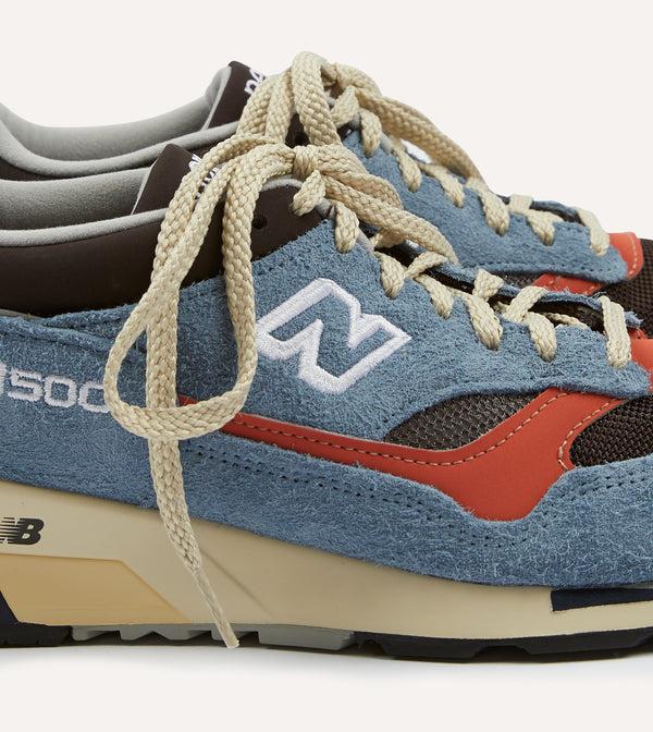 Drake's New Balance Coffee Pop Blue Made In UK 1500 Trainers