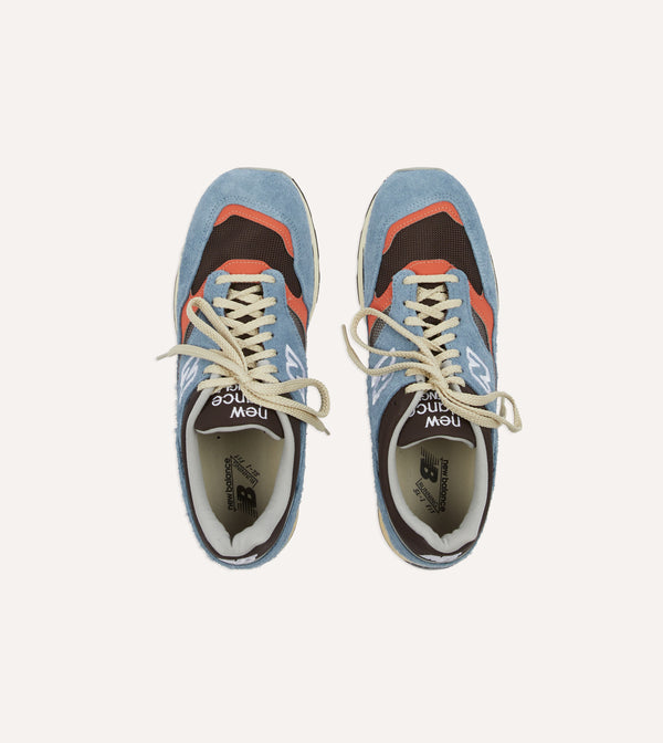 Drake's New Balance Coffee Pop Blue Made In UK 1500 Trainers