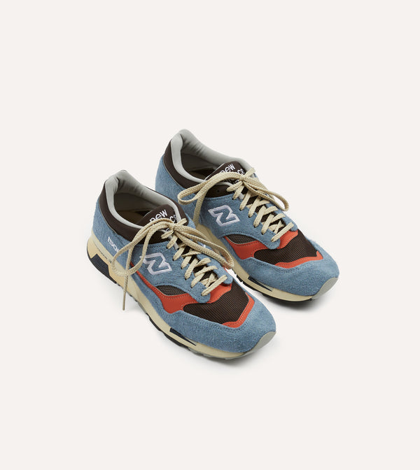 drake's New Balance Coffee Pop Blue Made in UK 1500 Trainers