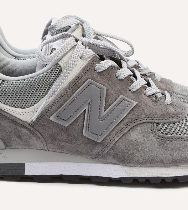 Drake's New Balance Dark Gull Grey MADE In UK 576 Trainers