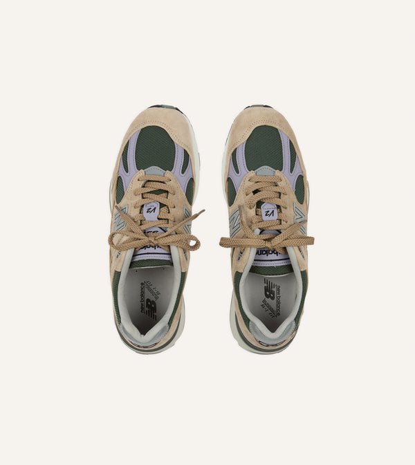 Drake's New Balance Tan 'Essentially Offbeat' Made In UK 991v2 Trainers