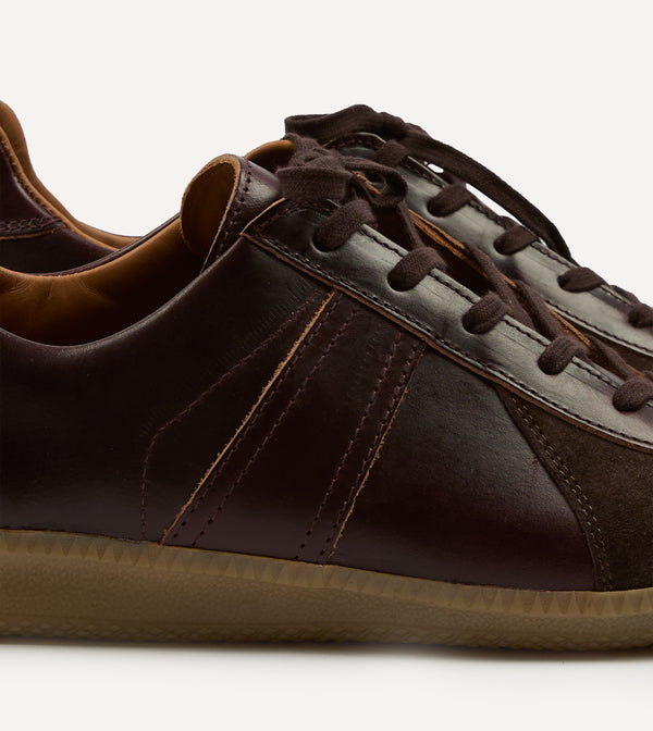 Drake's Reproduction Of Found Brown Germany Military Trainer