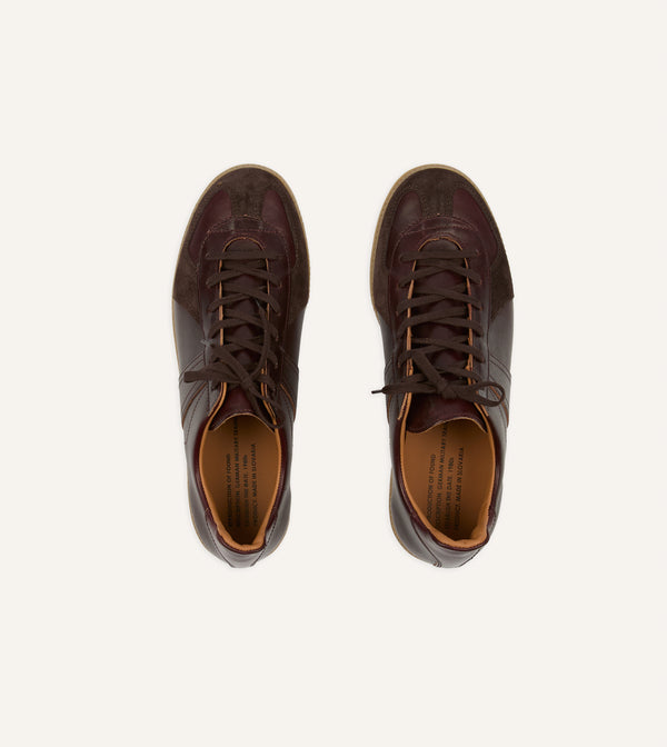 Drake's Reproduction Of Found Brown Germany Military Trainer